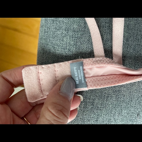 Aerie Real Happy Wireless Lightly Lined Bra - Pink - Picture 8 of 8